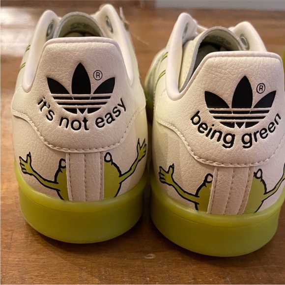 adidas Monsters inc White and Green sneakers with box - Picture 8 of 12
